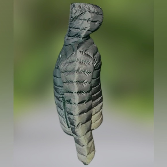 Eddie Bauer ombré down coat, sz 14(L) - Picture 4 of 4